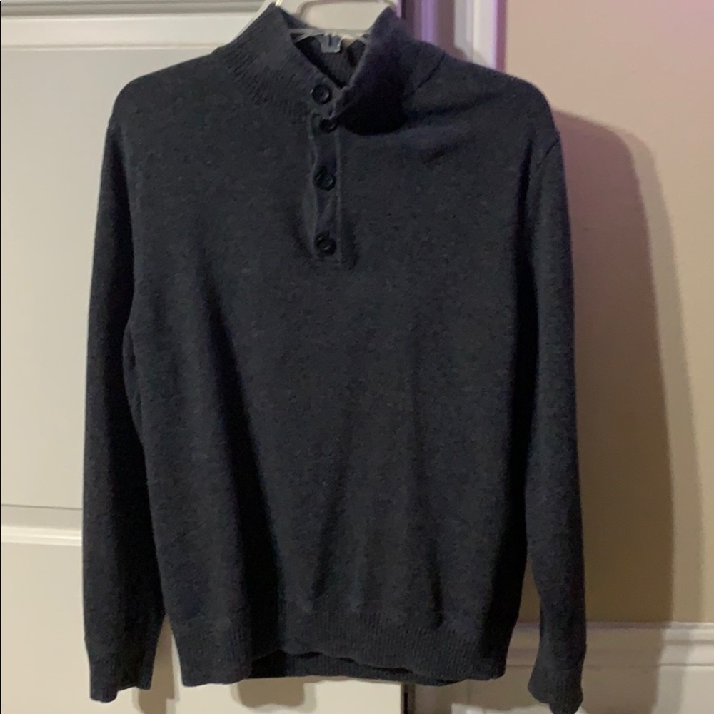 Men’s American Eagle Dark Grey Sweater- LARGE